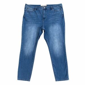 Soft Surroundings The Ultimate High Rise Slim Ankle Jeans Style: 5CW54 Size 20W